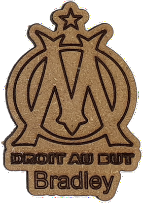 Magnet - Logo sport OM personnalisable